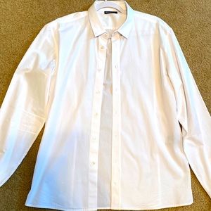 Balmain White Casual Shirt
